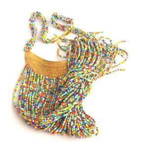 Collier Massaï Tressé